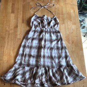 Plaid dress